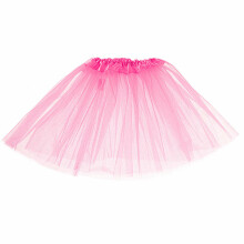 Ikonka Art.KX5072_2 Tutu tiulio sijonas kostiumas rožinis
