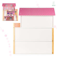Ikonka Art.KX5191 LULILO Tulipo 70cm wooden dolls' house