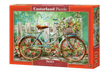 Ikonka Art.KX4786 CASTORLAND Puzzle 500el. Skaists brauciens - Brauciens ar velosipēdu
