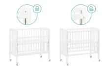 Fillikid Bedside Crib Nino Art.555-05  White