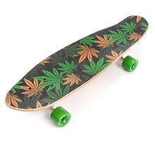 Meteor® Penny Board  Art.22595 CANNABIS  Детская роликовая доска (Скейтборд)