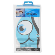 Silicone swimming cap blue Spokey RYBKA MARLIN