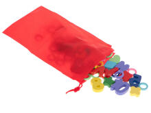 Ikonka Art.KX6209 Montessori koka skaitļu šķirotājs 3in1 13x36cm