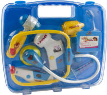 Ikonka Art.KX9181 Doctor's set in a suitcase DOCTOR +lights blue