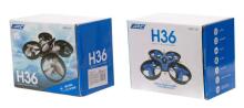 Ikonka Art.KX9891_1 Dron RC JJRC H36 mini 2.4GHz 4CH 6 asu drons ar dronu