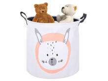 Ikonka Art.KX6193 Laundry organiser basket toy clothes rabbit