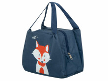 Ikonka Art.KX5631_3 Isoleeritud termiline kott hommikusöök fox oranž
