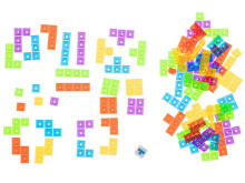 Ikonka Art.KX5285 Mīklu spēle tetris puzles bloki