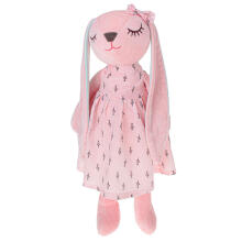 Ikonka Art.KX5222 Plush rabbit mascot pink 52cm