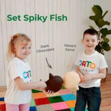 Orto Nature Orthopedic Set Ortonature “Spiky Fish” Art.OTN-S-SPF-DC-DS-SF Мягкий