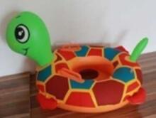 Ikonka Art.KX6786 Inflatable dinghy mattress for children turtle