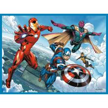 TREFL AVENGERS Puzles komplekts 30 gab + 48 gab + 24 memo