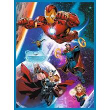 TREFL AVENGERS Puzles komplekts 30 gab + 48 gab + 24 memo