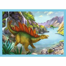 TREFL 12+15+20+24 dėlionių rinkinys „Dinozaurai“