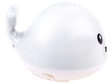Ikonka Art.KX6119_1 Spouting whale LED bath toy white