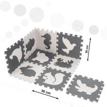 Bebe Basic Puzzle  Art.KX5207 Многофункциональный напольный пазл-коврик из 9 элементов