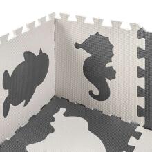 Bebe Basic Puzzle  Art.KX5207 Многофункциональный напольный пазл-коврик из 9 элементов