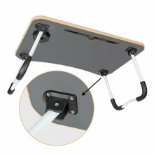Ikonka Art.KX5184 Folding laptop table for bed stand