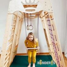 Kinderis Gudrutis  Art.A-UA-LAK-NER-GUDR-3 Koka sporta/ spēļu laukums(Izcila kvalitāte)