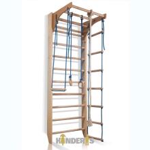 Kinderis Combi  Art.148597 Koka zviedru siena ar regulējamu šķērsstieni 220x80 cm(Izcila kvalitāte)