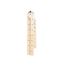 Kinderis Montessori Climber Art.L-UA-LAK-65-1 Koka kāpšanas trīsstūris ar divpusēju slidkalniņu 65 cm (Izcila kvalitāte)