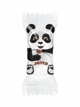 Joyco Art.9601 Pieninio šokolado dražė (Milk chocolate dragees (JOYCO Panda Milk Chocolate Dragee - 5.29 Ounce) 26units per pack or 13 candies, 50gr)