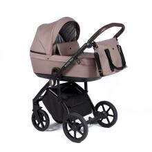 NordBaby Active Plus  Coffee Beige Art.263492  Комплект люлька+прогулочный блок+сумка
