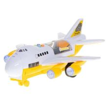 Ikonka Art.KX5987 Transporter aircraft + 6 cars construction vehicles side/front