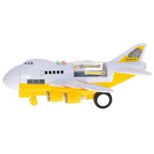 Ikonka Art.KX5987 Transporter aircraft + 6 cars construction vehicles side/front