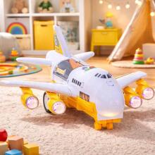Ikonka Art.KX5987 Transporter aircraft + 6 cars construction vehicles side/front