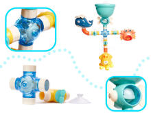 Ikonka Art.KX5960 Bath toy shower sprinkler sea creatures