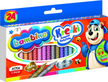 Ikonka Art.KX5488_1 BAMBINO Graphion krītiņi 24 krāsas