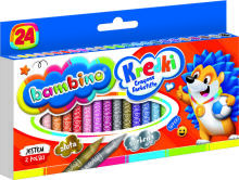 Ikonka Art.KX5488_1 BAMBINO Graphion krītiņi 24 krāsas