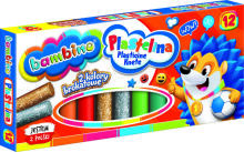 Ikonka Art.KX5483 BAMBINO Plastilīns classic 12 krāsas