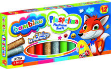 Ikonka Art.KX5483 BAMBINO Plastilīns classic 12 krāsas