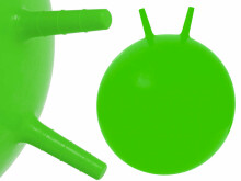 Ikonka Art.KX5384_2 Kengūros šokinėjimo kamuolys 65cm žalias