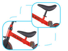 Ikonka Art.KX5377_2 Trike Fix Mini cross-country tricycle 3in1 with pedals red