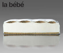 La Bebe™ EcoMattress Art.361119 Матрас в детскую кроватку кокос-гр 120x60x9 cm