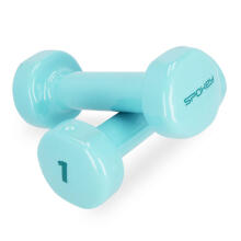 Spokey SHAPE Art.941965 A set of vinyl dumbbells/sport/gym 2x 1 kg