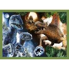 TREFL JURASSIC PARK Pužļu komplekts 4in1, 35+48+54+70 gab.