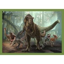 TREFL JURASSIC PARK Pužļu komplekts 4in1, 35+48+54+70 gab.