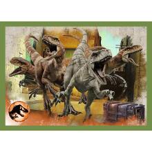 TREFL JURASSIC PARK Pužļu komplekts 4in1, 35+48+54+70 gab.