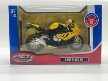 MSZ Die-cast model BMW Motorcycle, scale 1:12