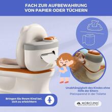 Mobiclinic® Potty Art.148764 bērnu podiņš ar izlādes skaņu, mazulim