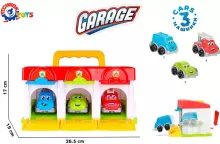 Technok Toys Garage  Art.8416 Komplekts garaža ar mašīnam