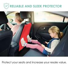 La bebe™ Car Seat Protector Avocado Art.148788 Neutral Защитный чехол для сидения (для спинки автомобильного сидения)