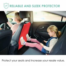 La bebe™ Car Seat Protector Avocado Art.148789 Green Защитный чехол для сидения (для спинки автомобильного сидения)