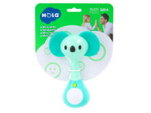 Ikonka Art.KX5592_3 Rattle teether + sounds koala lights HOLA