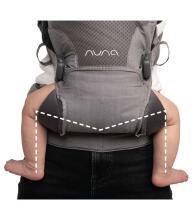 Nuna Cudl™ Art.BC13902SSD Softened Shadow  Ķengursoma no 3.5 līdz 16 kg