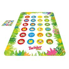 Hasbro Twister Junior  Art.F7478EL Galda spēle (latviešu un igauņu val.)